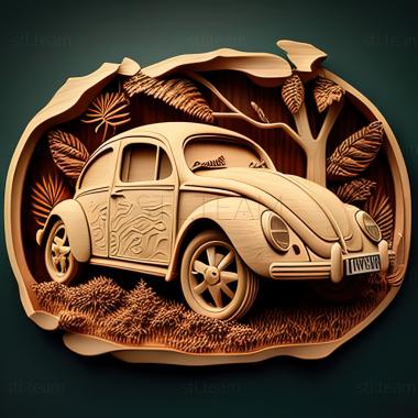 3D модель Volkswagen Beetle A5 (STL)